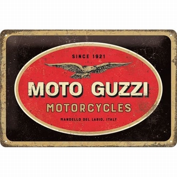 Moto Guzzi logo reclamebord