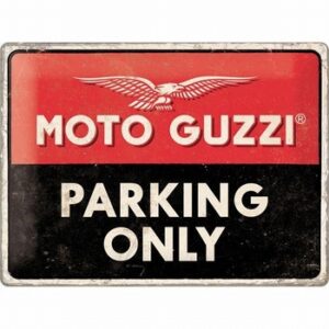 Moto Guzzi parking only