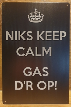 Niks Keep Calm gas