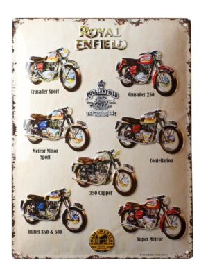 Royal enfield motoren collage