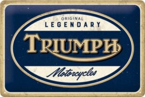 Triumph motorcycles  legendary bord