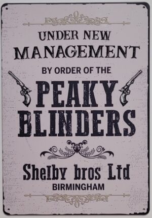 Under managment Peaky Blinders