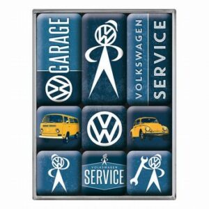 VW volkswagen service magneetjes