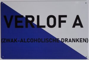 VerlofA zwak alcoholische dranken