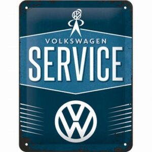 Volkswagen service metalen wandbord