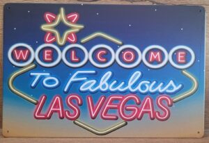 Welcome Las Vegas Neonreclamebord