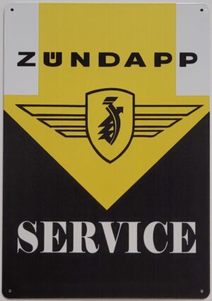 Zundapp service geel zwart