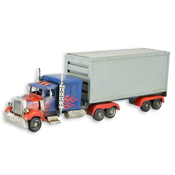 Amerikaanse truck met container