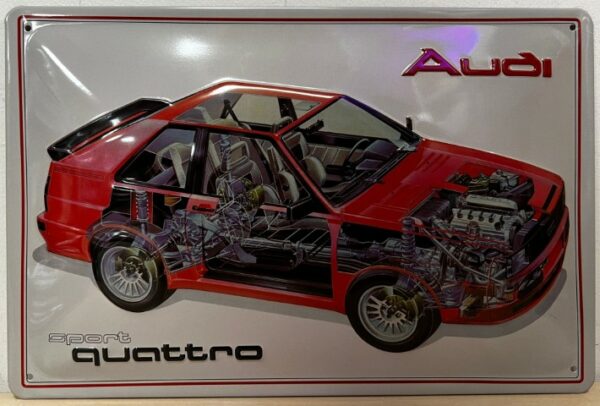 Audi Quatro Sport Rood