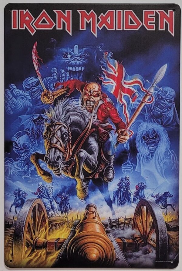 Iron Maiden Trooper paard
