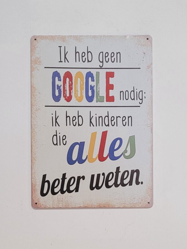 Geen Google Nodig kinderen - Afbeelding 3