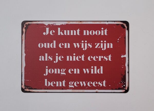 Oud Wijs Jong Wild - Afbeelding 4