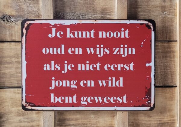 Oud Wijs Jong Wild - Afbeelding 2