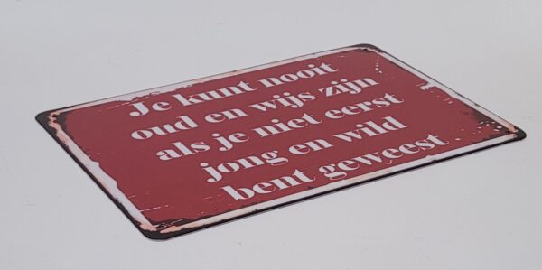 Oud Wijs Jong Wild - Afbeelding 3