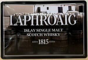 Laphiroaig scotch Whisky vaten