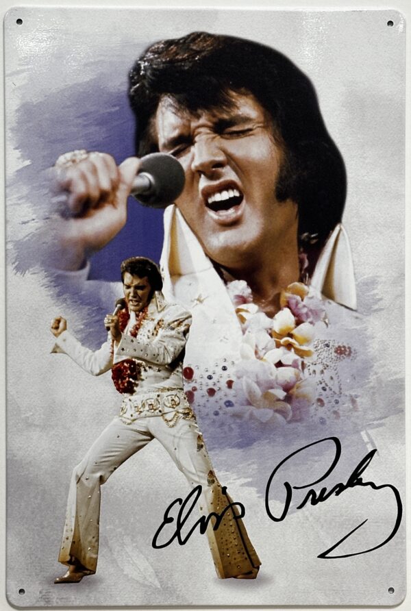 Elvis Presley 2 Foto wandbord van metaal - Afbeelding 5