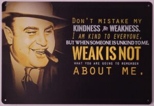 Al Capone Not Weak