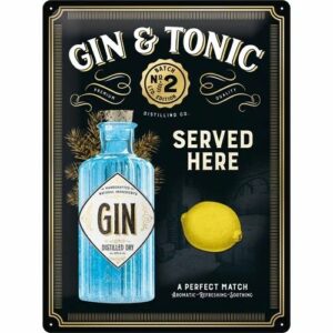 Gin & tonic served here special edition