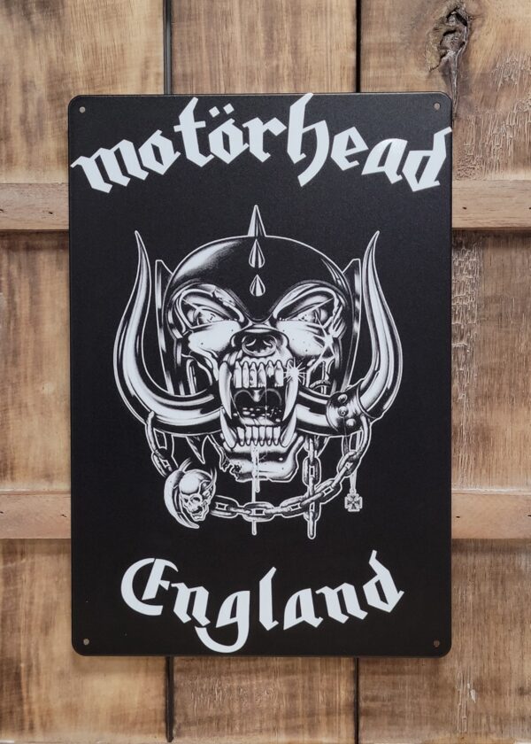 Motorhead England metalen wandbord - Afbeelding 3