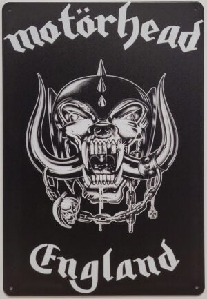 Motorhead England metalen wandbord