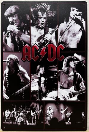 ACDC Foto Collage Reclamebord
