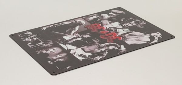 ACDC Foto Collage Reclamebord metaal - Afbeelding 4