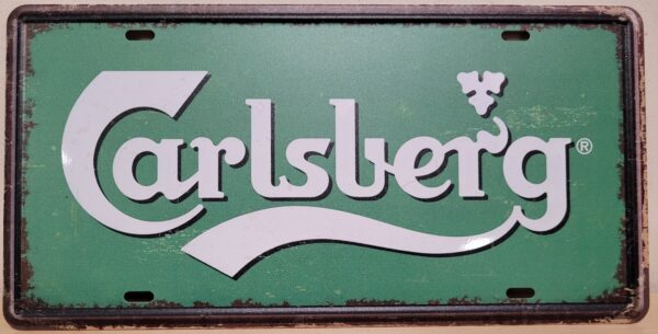 Carlsberg Bier License plate