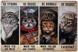 Katten Brave Strong Humble