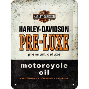 Harley Davidson pre luxe reclamebord relief