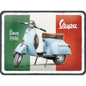 Vespa scooter since 1946 metalen wandbord