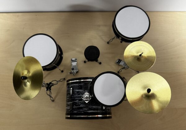 Mini Drumstel Set Black Flow The Beatles - Afbeelding 2