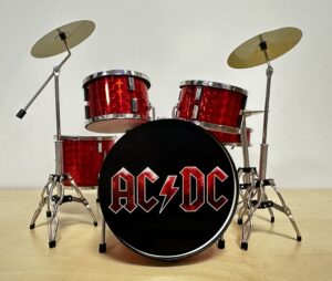 Mini Drumstel Set Chrome ACDC