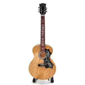 Mini gitaar Elvis Presley Akoestisch hout 25cm