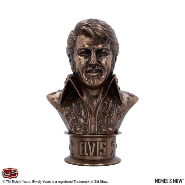Elvis Bronze Bust borstbeeld elvis groot
