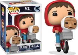 ET 40Th Anniversary - POP N° 1252 - Elliot ET in Bike basket