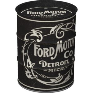 Ford vintage logo oil barrel spaarpot