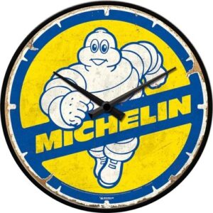 Michelin banden bibendum wandklok