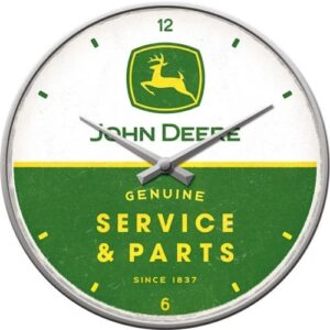 John Deere service en parts wandklok