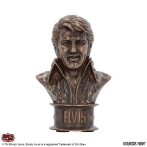 Elvis Bronze Bust borstbeeld elvis KLEIN
