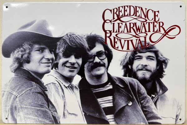 Creedence Clearwater Revival Foto reclamebord van metaal