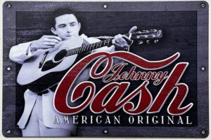 Johnny Cash American Original reclamebord van metaal