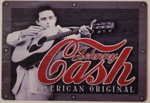 Johnny Cash American Original reclamebord van metaal