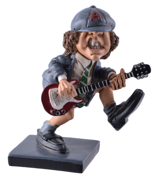 Beeldje Angus Young ACDC by Warren Stratford