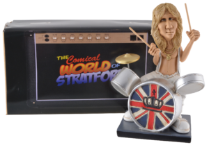 Roger Taylor Queen Figurine Beeldje by Warren Stratford