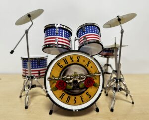 Mini Drumstel Set Guns N Roses