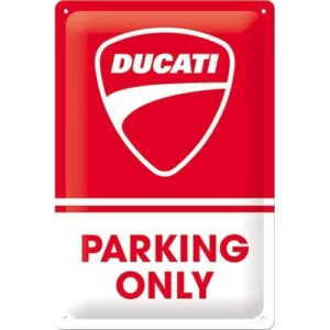 Ducati parking only wandbord relief