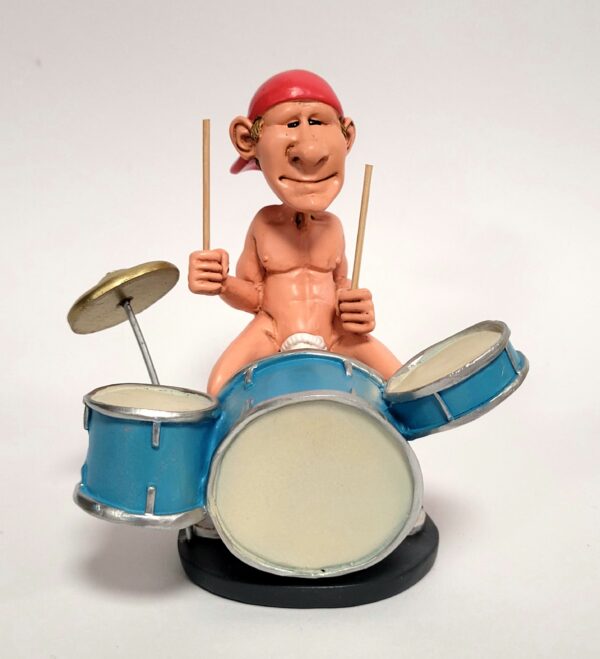 Chad Smith Drummer Red Hot Chili Peppers Beeldje by Warren Stratford