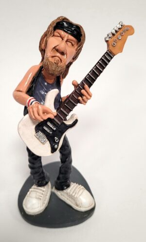 Adrian Smith Iron Maiden Beeldje by Warren Stratford