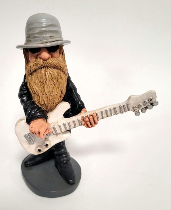 Dusty Hill ZZ Top Beeldje by Warren Stratford