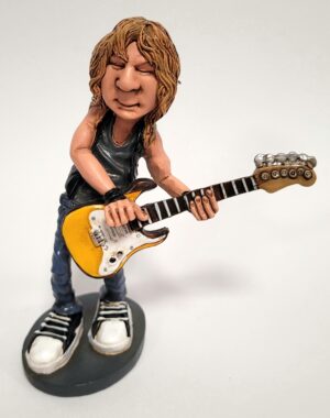 Dave Murray Iron Maiden Beeldje by Warren Stratford